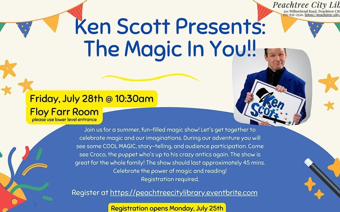 Experience Magic and Wonder with Ken Scott’s Show!