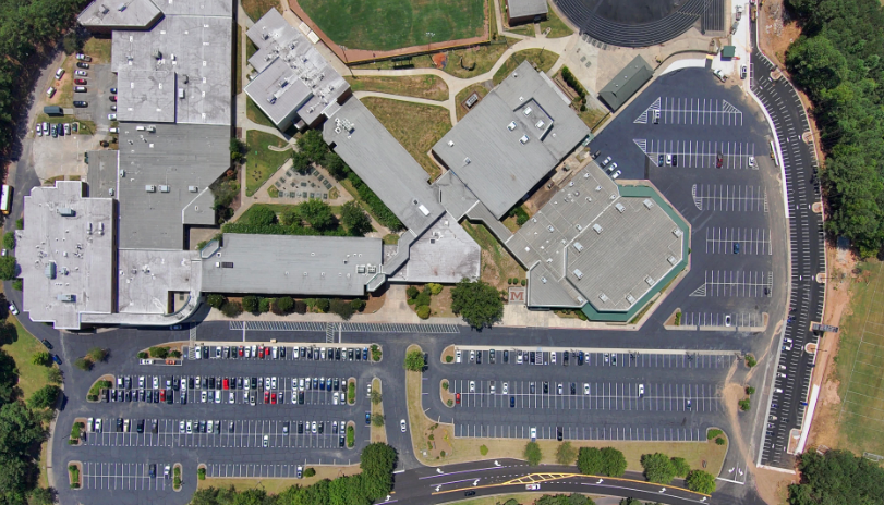 McIntosh High School Showcases Exciting Parking Lot Renovations