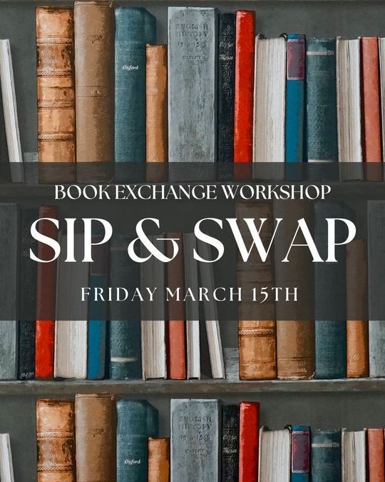 Sip, Swap, Swoon: A Book Lover’s Dream at the Board & Brush Workshop!