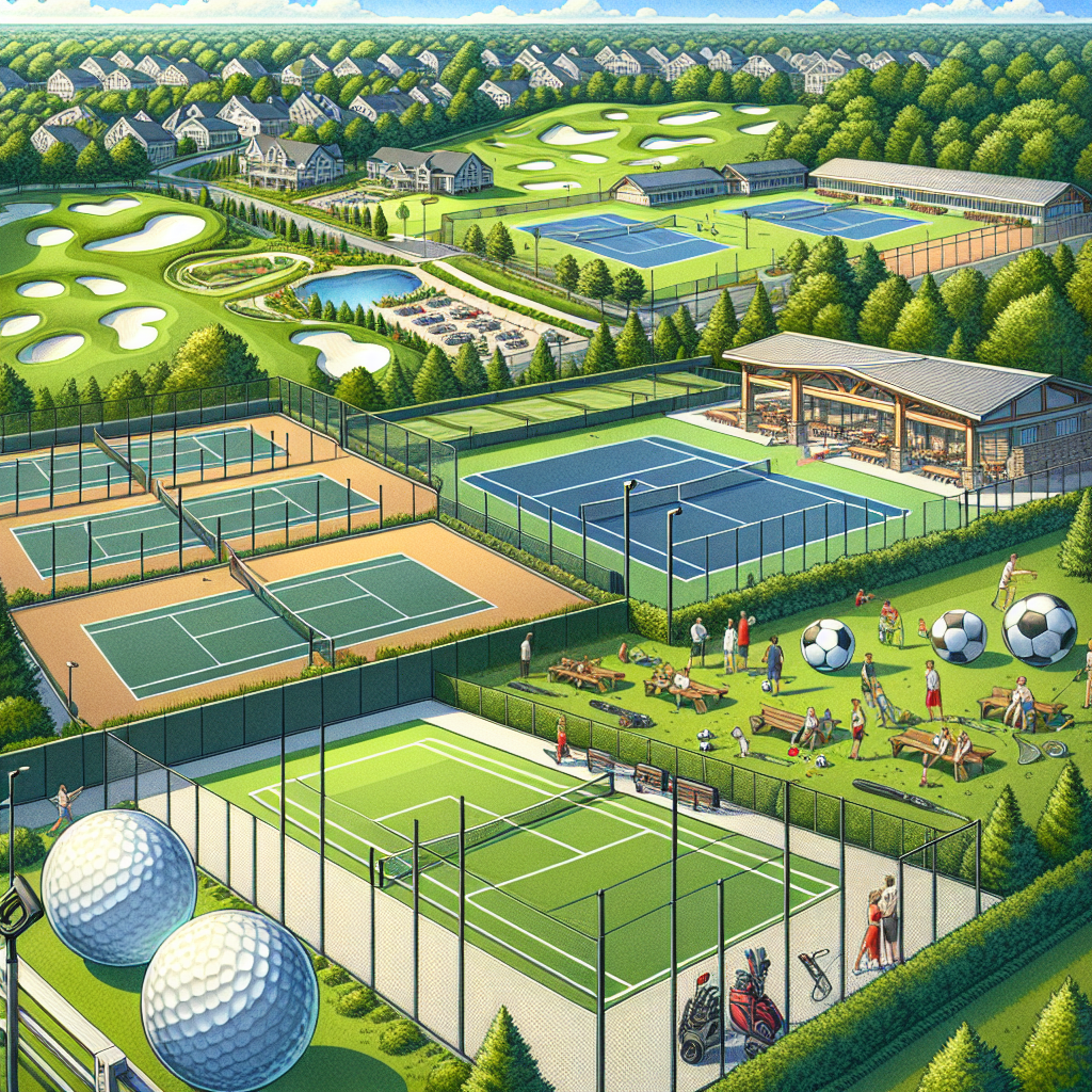 Explore Peachtree City's professional-grade sports facilities, inviting visitors to enjoy tennis, golf, and soccer among other activities.