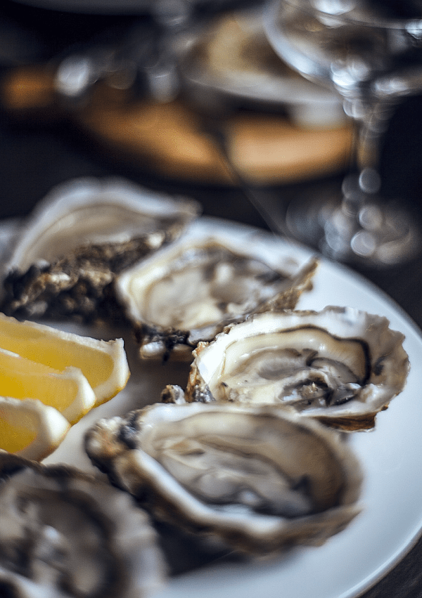 Fresh oysters, epitomizing the seafood delicacy at Peachtree City Yacht Club